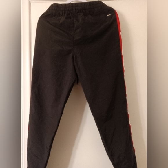 PacSun Red/White Nylon Track Pants - Picture 2 of 5